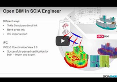 Open BIM in SCIA Engineer - BIM toolbox - Praktische demonstratie
